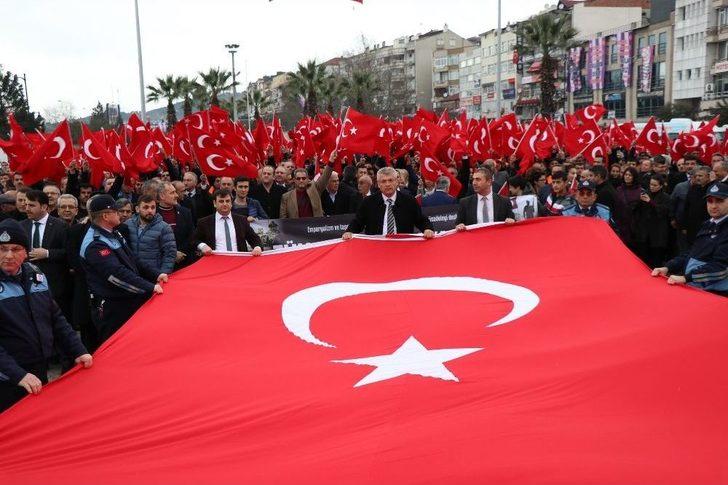 Kdz. Ereğli’de Binlerce Kişi Afrin Şehitleri İçin Yürüdü G3