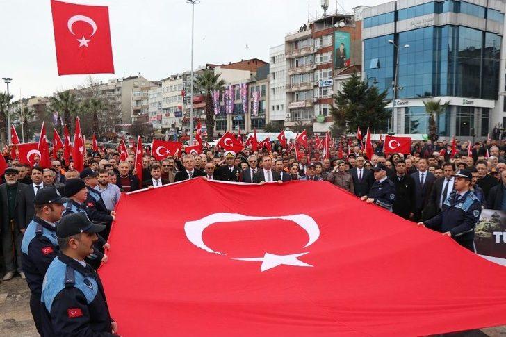 Kdz. Ereğli’de Binlerce Kişi Afrin Şehitleri İçin Yürüdü G4