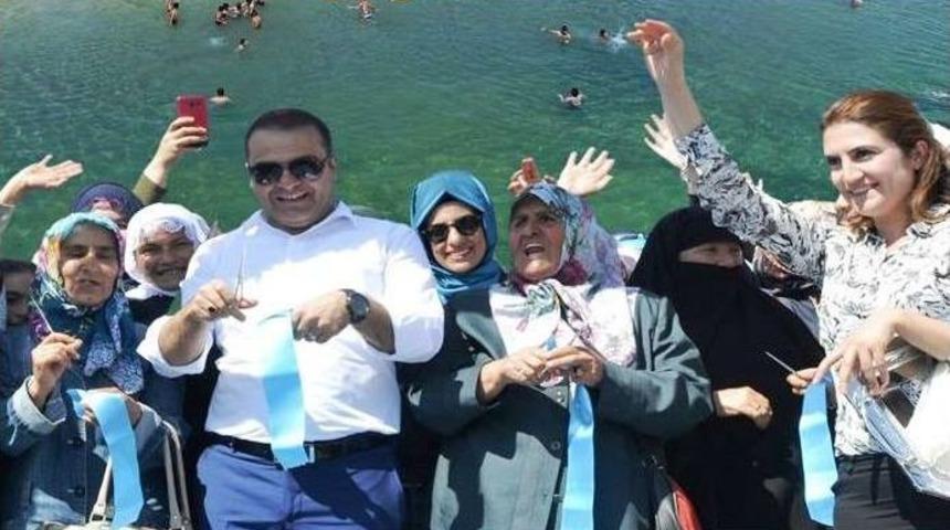 Erciş Belediyesinin Kadın Ve Aile Plajı Sezona Hazır