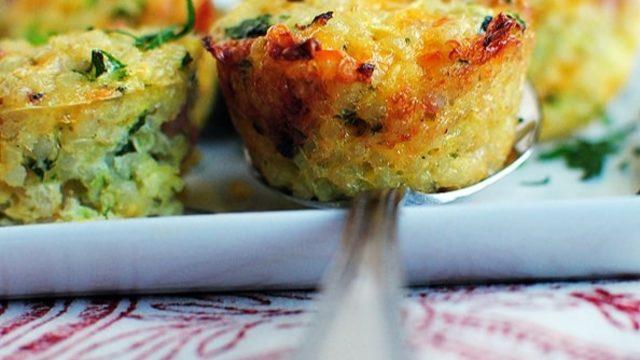 Salamlı ve Peynirli Kinoa Topları