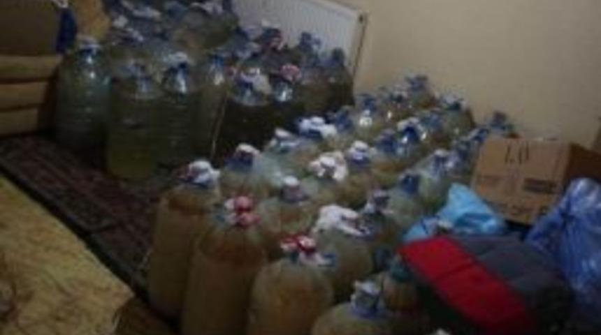 Susurluk&rsquo;ta Ka&ccedil;ak İ&ccedil;ki İmalathanesine Baskın Yapıldı