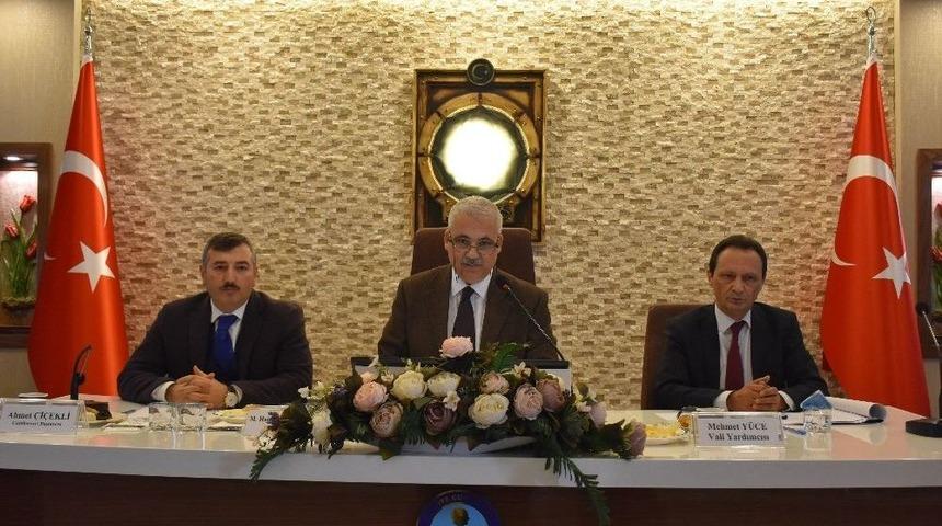 Bağımlılık İle M&uuml;cadele İl Koordinasyon Kurulu İlk Toplantısını Yaptı