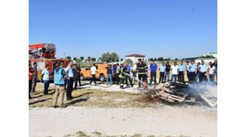 Cezaevinde Yangın Tatbikatı Yapıldı