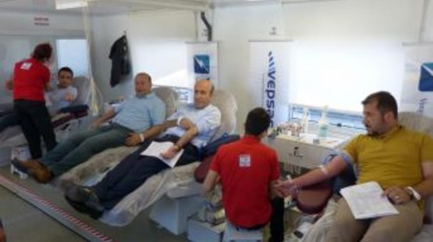 Vedaş Ve T&uuml;rkerler Vepsaş Şirketlerinden Kan Bağışı