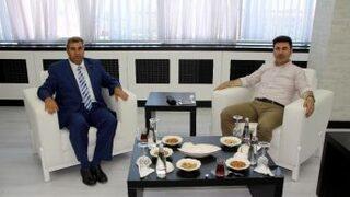 İşkur İl Müdürü Çamlı Rektörü Karacoşkun’u Ziyaret Etti