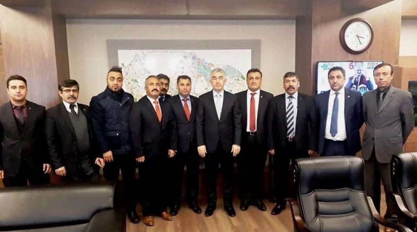 Kemal Kazak&rsquo;tan Emniyet M&uuml;d&uuml;r&uuml;ne Ziyaret