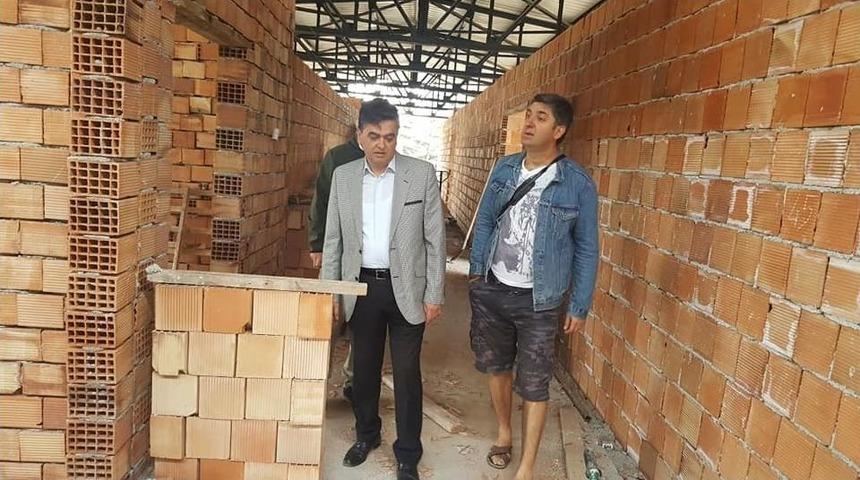 Başkan Yal&ccedil;ın, Gen&ccedil;lik Merkezi&rsquo;nin İnşaat &Ccedil;alışmalarını Yerinde İnceledi