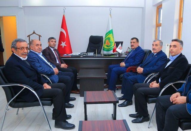 Başkan Gürkan, Esnaf Odalarını Ziyaret Etti