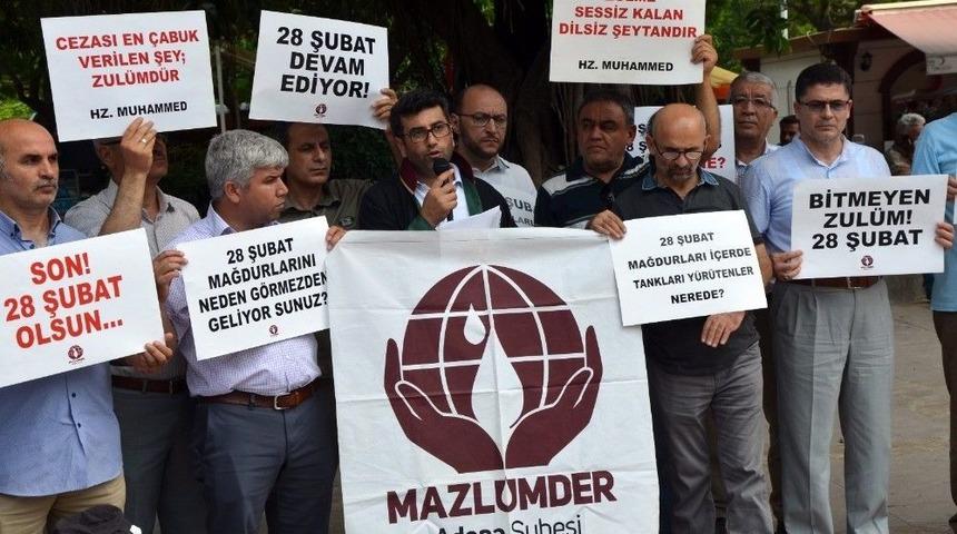 Mazlumder 28 Şubat Mahpuslarına &Ouml;zg&uuml;rl&uuml;k İstedi