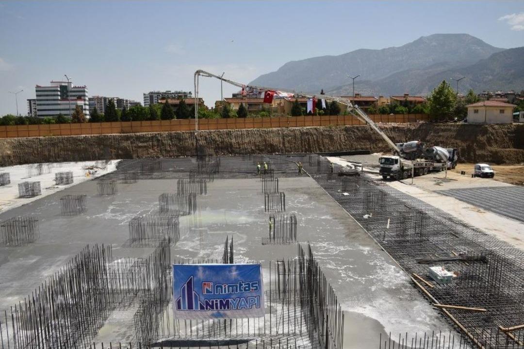 G&uuml;zelyurt Kapalı Pazar Yeri Projesi&rsquo;nin Temeli Atıldı