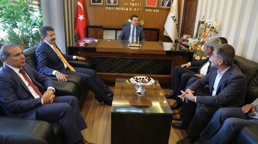Ekinci Ak Parti İl Ve İl&ccedil;e Teşkilatlarıyla Buluştu