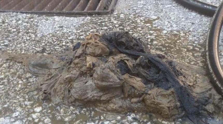 Tıkanan Kanalizasyon Hatlarından &Ccedil;ıkanlar Şaşırttı