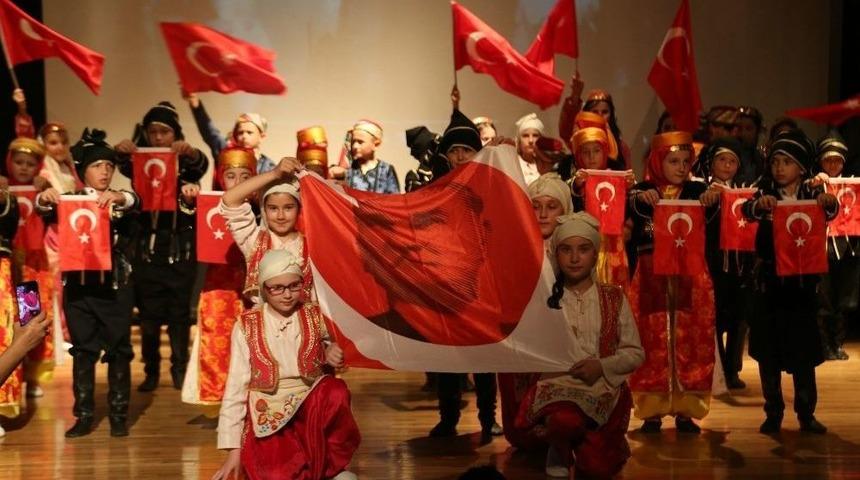 Halk Oyunları At&ouml;lyesi &Ccedil;ocuklarının Yıl Sonu G&ouml;sterisi