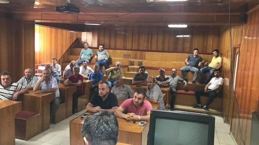 Yenice&rsquo;de Taksici Esnafının Sorunları Konuşuldu