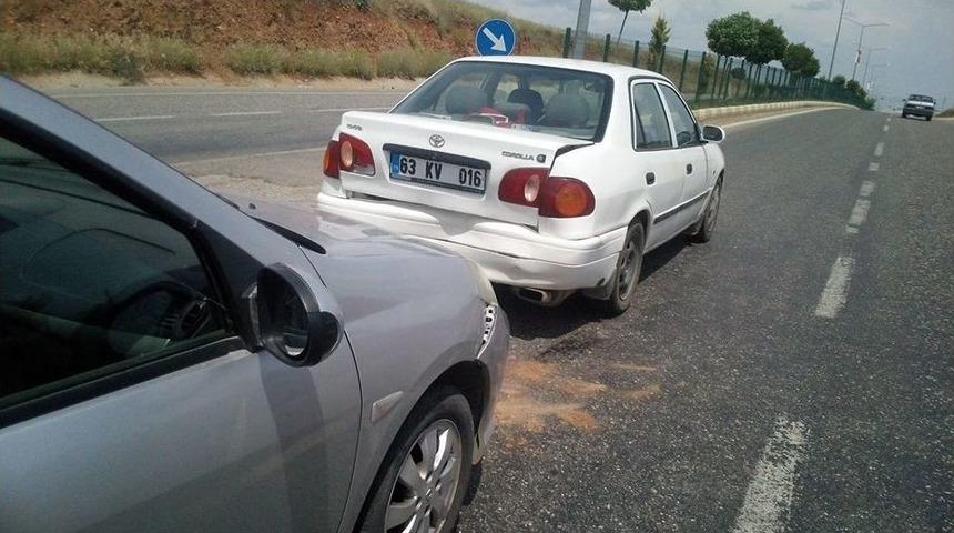 Kahta Yolunda Zincirleme Kaza