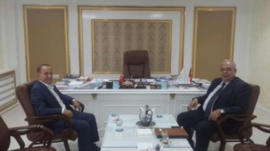 Aday Adayı &Ouml;zet Başkan Kutlu&rsquo;yu Ziyaret Etti