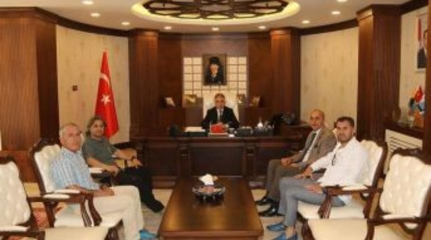 Tdf Başkanı Başar&rsquo;dan Vali Toprak&rsquo;a Ziyaret