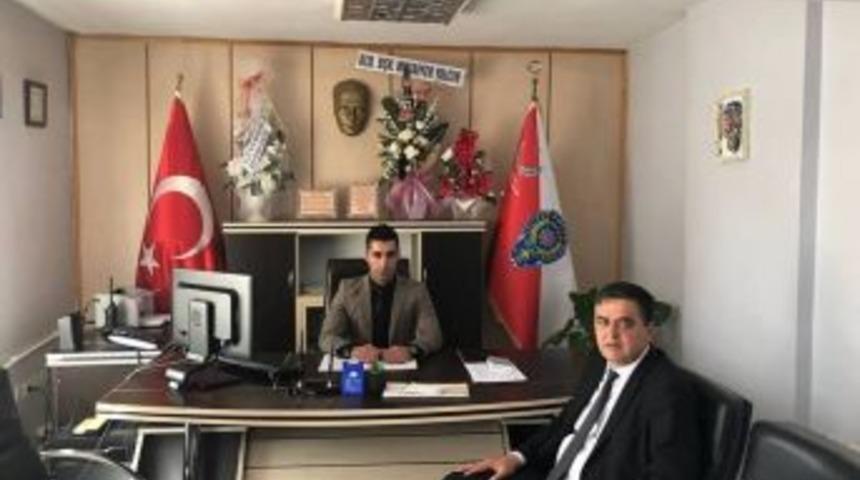 Başkan Yal&ccedil;ın&rsquo;dan Yeni Atanan Emniyet Amiri Kılı&ccedil;oğlu&rsquo;na Ziyaret