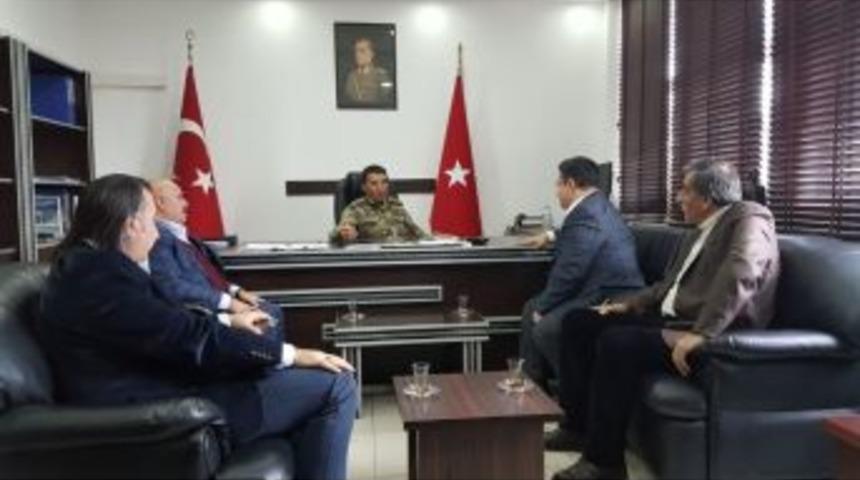 Tatso&rsquo;dan 10. Komando Tugayına Taziye Ziyareti