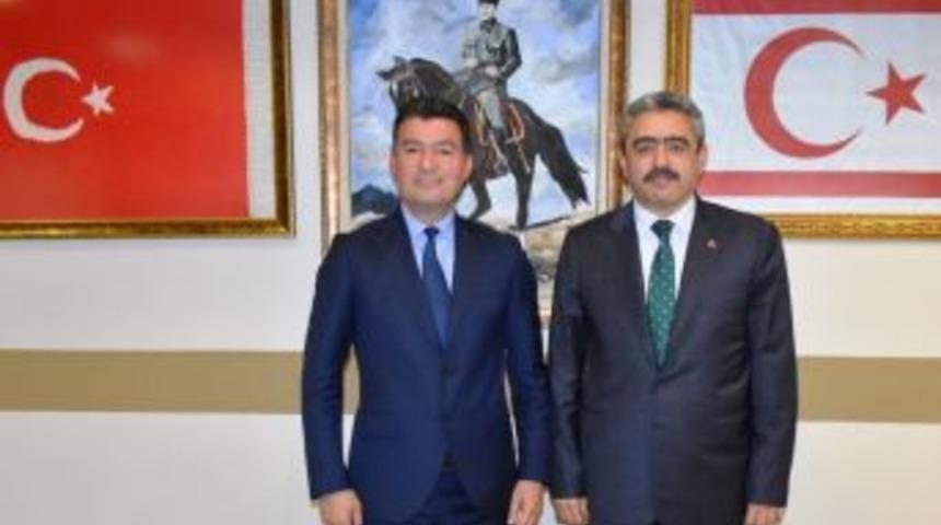 &Uuml;mmet Akın&rsquo;dan Başkan Alıcık&rsquo;a Ziyaret