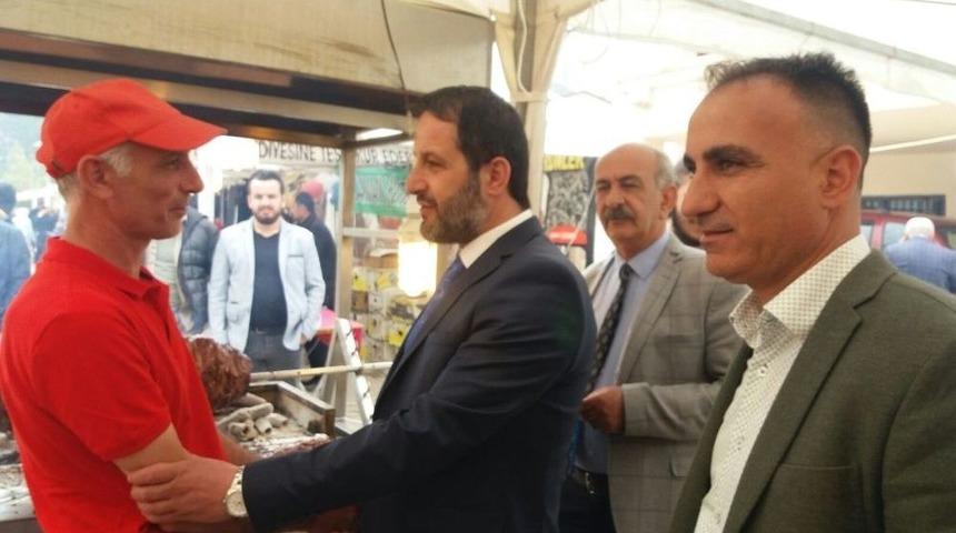 Başkan G&uuml;r&rsquo;den &lsquo;y&ouml;resel &Uuml;r&uuml;nler Fuarı&rsquo;na Ziyaret