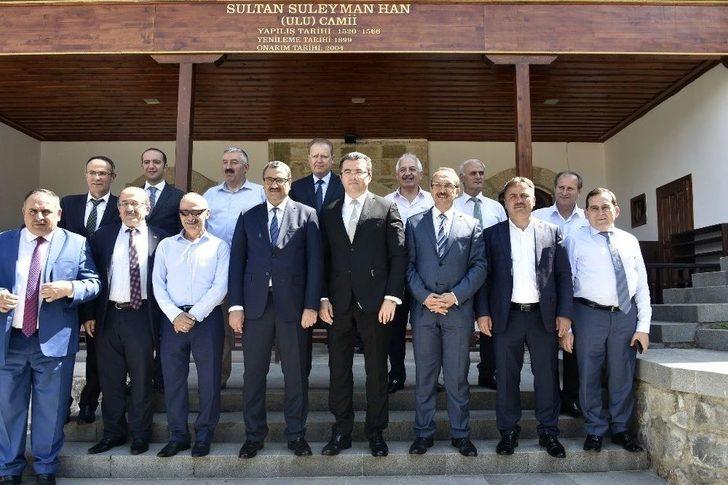 Doğu Karadeniz Bölgesinin Yöneticileri Gümüşhane’yi Gezdi G3