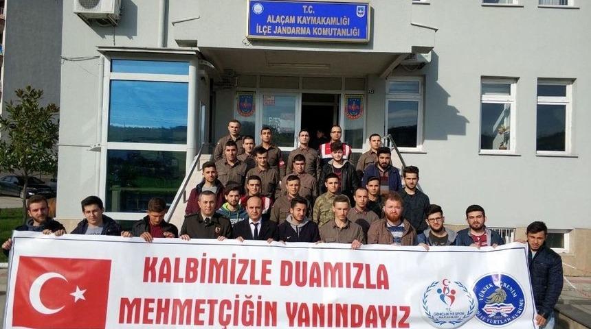 "kalbimizle Ve Duamızla Mehmet&ccedil;iğin Yanındayız"
