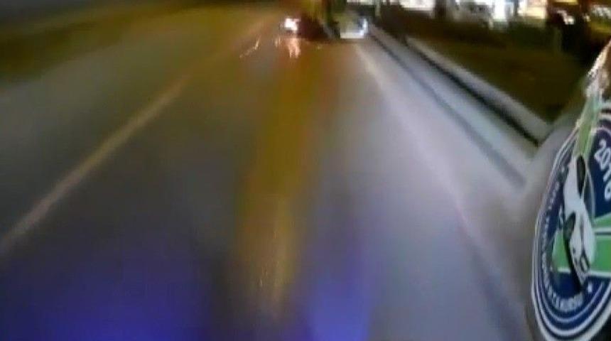 (&ouml;zel Haber) Yola D&ouml;k&uuml;len Mazot Motosikletlileri Canından Ediyordu