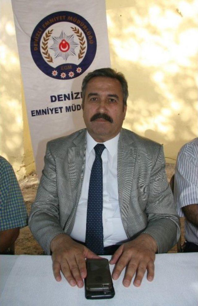 Denizli Emniyet Müdürü Demir Vatandaşlarla Buluştu