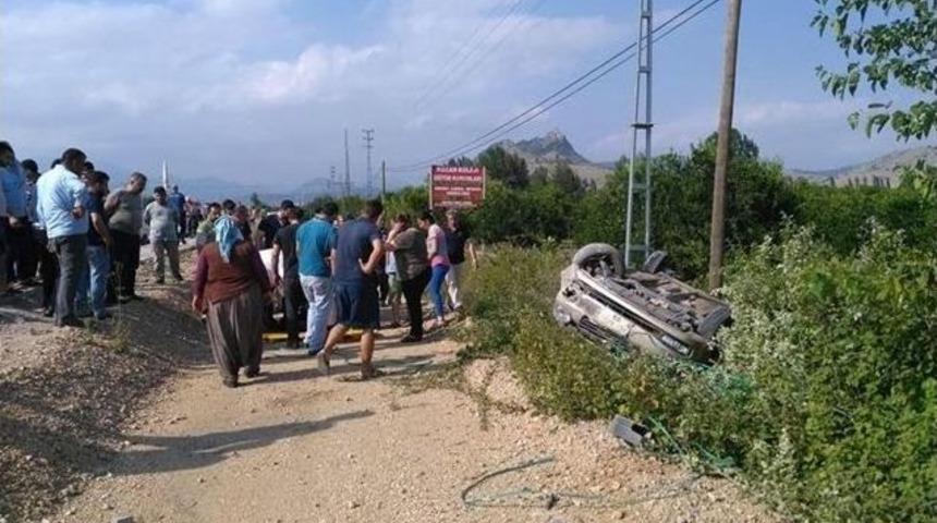 Adana&rsquo;da Trafik Kazası: 2 Yaralı