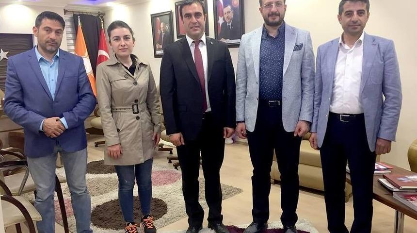 Ak Parti Aday Adayı Arif Karadağ, İlçe Teşkilatlarını Geziyor