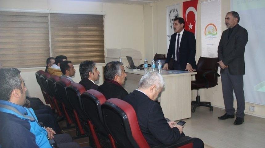 Tunceli’de Afet Mücadele Planı Eğitimi