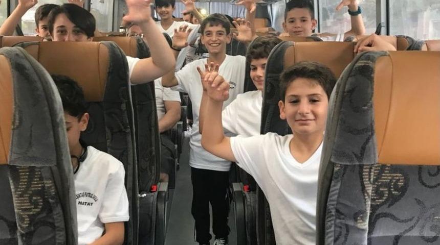 Hataylı Minik Kartallar İstanbul Seçmeleri İçin Yola Çıktı