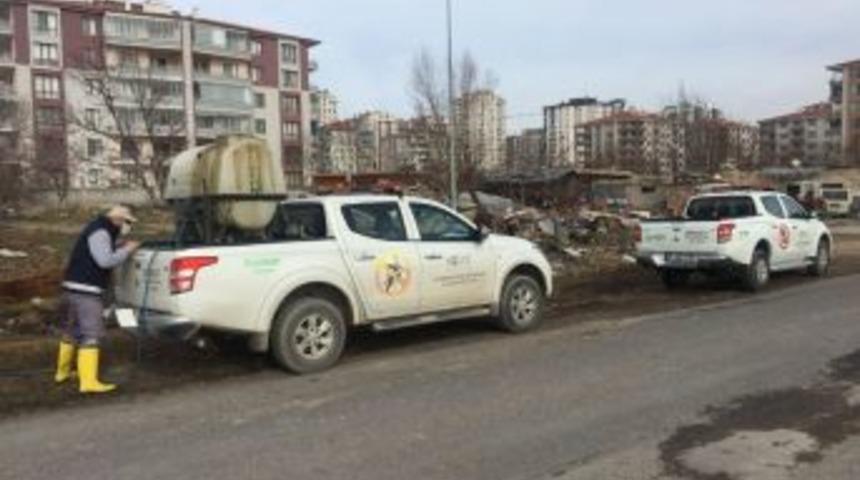 Niğde Belediyesi İla&ccedil;lama &Ccedil;alışmalarına Başladı