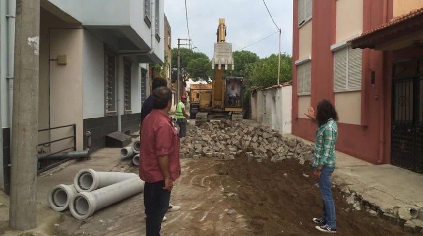 At&ccedil;a 2. Etap Kanalizasyon Hat &Ccedil;alışması Yılsonuna Kadar Tamamlanacak