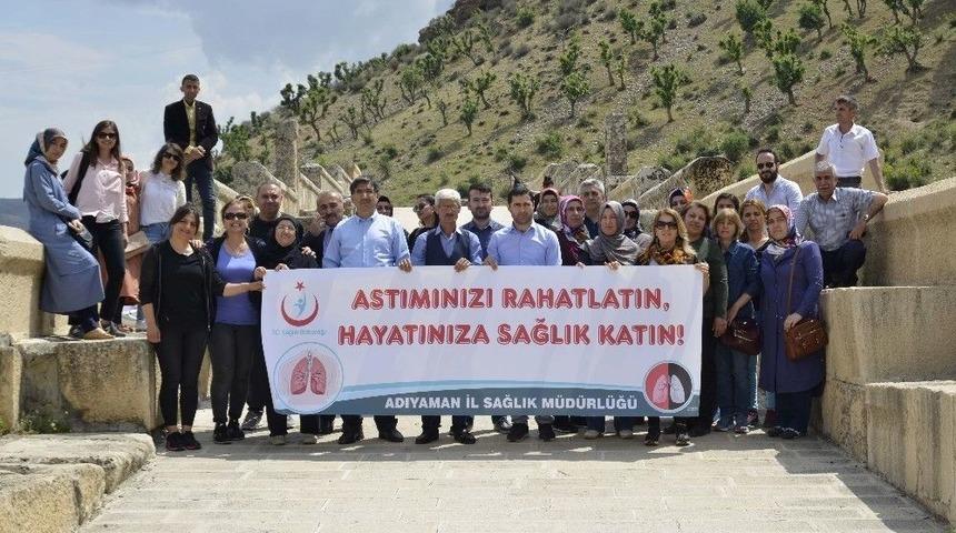 Adıyaman Sağlık M&uuml;d&uuml;rl&uuml;ğ&uuml; Nemrut Dağında Farkındalık Oluşturdu