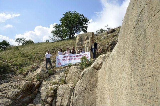 Adıyaman Sağlık Müdürlüğü Nemrut Dağında Farkındalık Oluşturdu