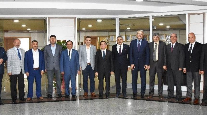Rekt&ouml;r Kızılay&rsquo;dan, Başkan Sadıkoğlu&rsquo;na &rsquo;hayırlı Olsun&rsquo; Ziyareti