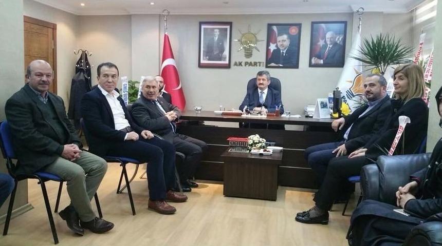 Kozlu&rsquo;daki Hizmetleri Aktarıp, &ldquo;tebrik&rdquo; Ziyaretinde Bulundular