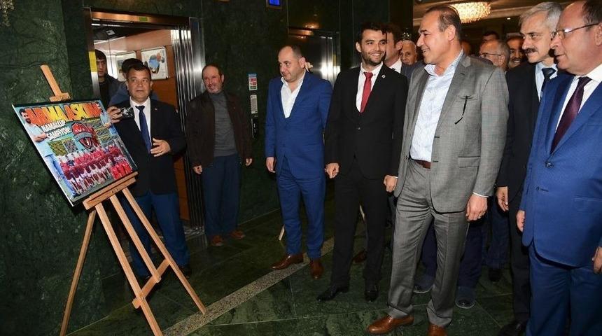 &Uuml;lk&uuml;g&uuml;c&uuml; Spor Zaferini Kutladı
