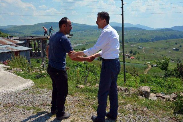 Başkan Kaya, Yol Çalışmalarını İnceledi