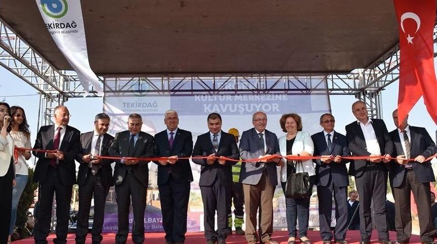 Ergene K&uuml;lt&uuml;r Merkezi&rsquo;nin Temeli Atıldı