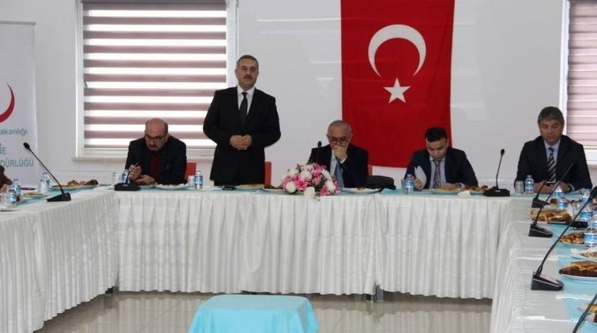 Edirne&rsquo;de Bağımlılıkla M&uuml;cadele Teknik &Ccedil;alışma Grupları Toplantısı