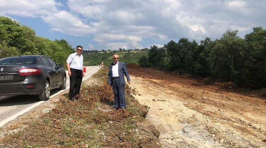 Başkan Yalçın, Ahi Dağı 4’üncü Etap Çalışmalarını Yerinde İnceledi