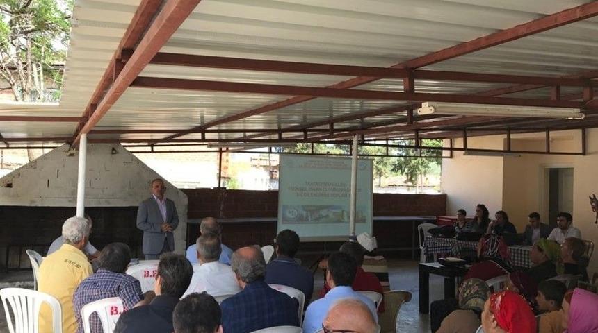 Reşitköy Barajı Fiziksel Bilgilendirme Toplantısı Yapıldı