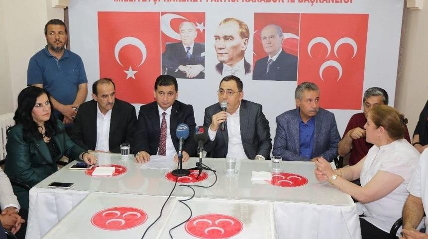 Osman Aydın, Mhp Aday Adaylığı Başvurusunu Ger&ccedil;ekleştirdi