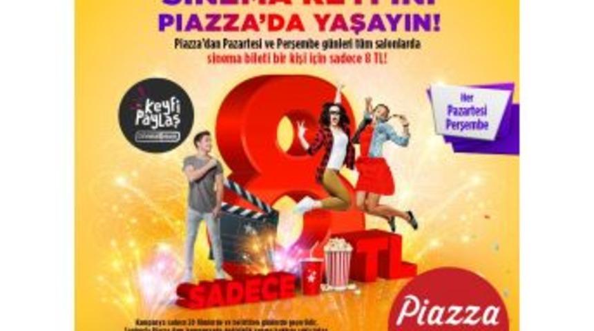 Piazza&rsquo;da Hesaplı Sinema Keyfi