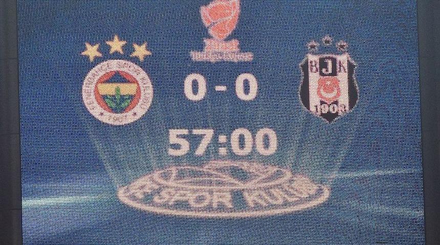 Fenerbah&ccedil;e - Beşiktaş Ma&ccedil;ı İptal Edildi