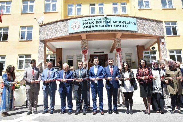 Halk Eğitim Merkezi “yıl Sonu Sergisi” Açıldı