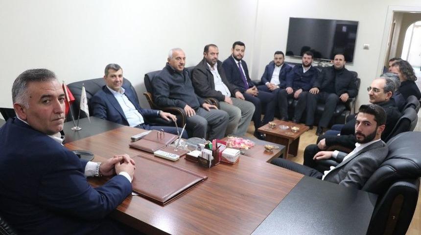 İl Başkanı Altınsoy, Başkan Kayan Ve &Uuml;reticilerle Buluştu